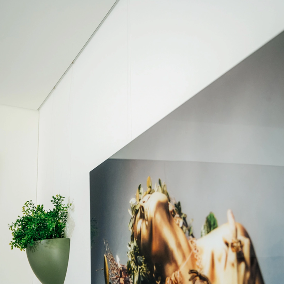 back frame hanging system ophangen aan ophangsysteem