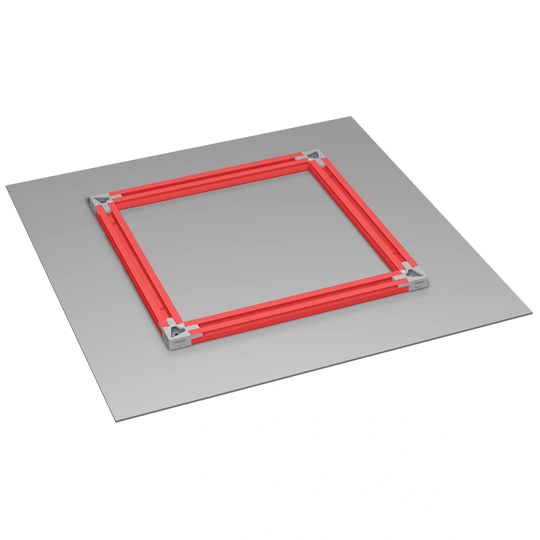 back frame hanging system verstevigen achterkant paneel