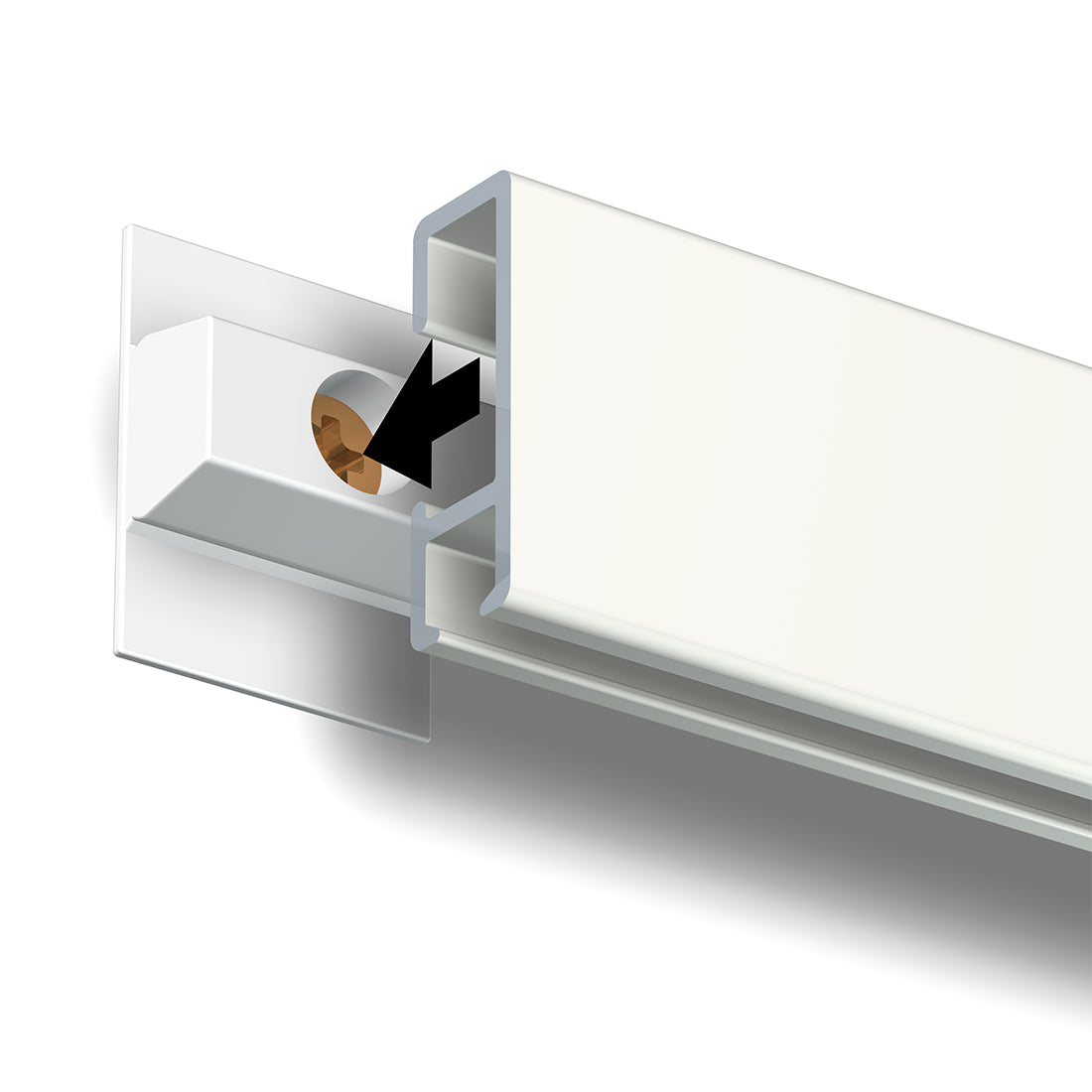 Click & Connect clip Click Rail ophangen aan clip