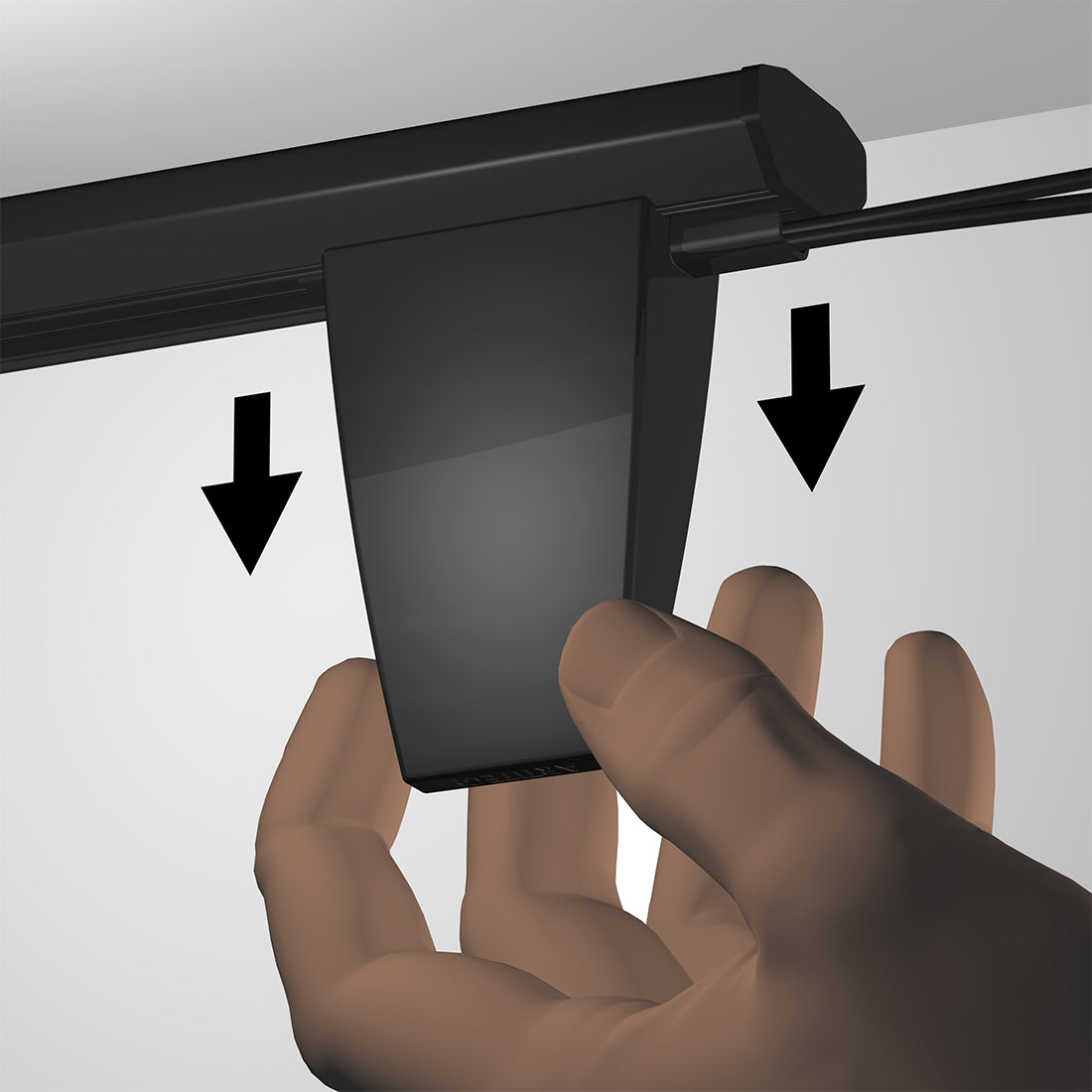 Display It LED Rail Afdekkap