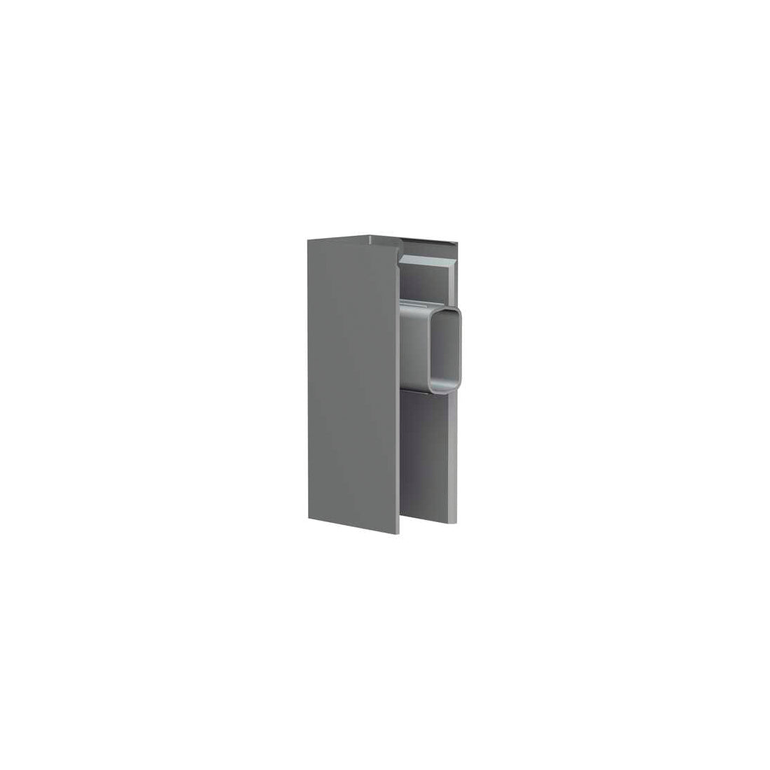 eindkap click rail pro grijs