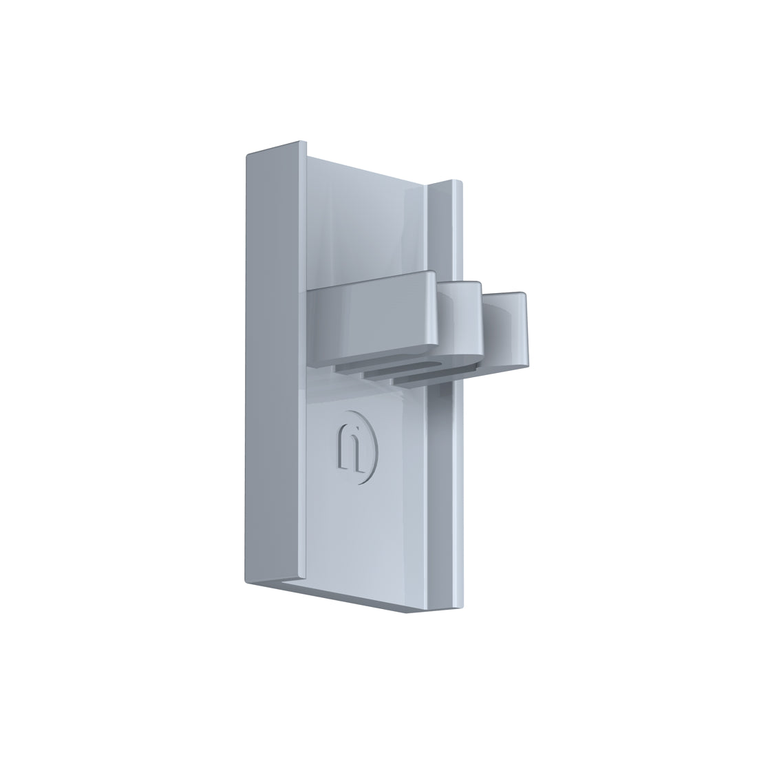 Eindkap voor R20 Rail grijs