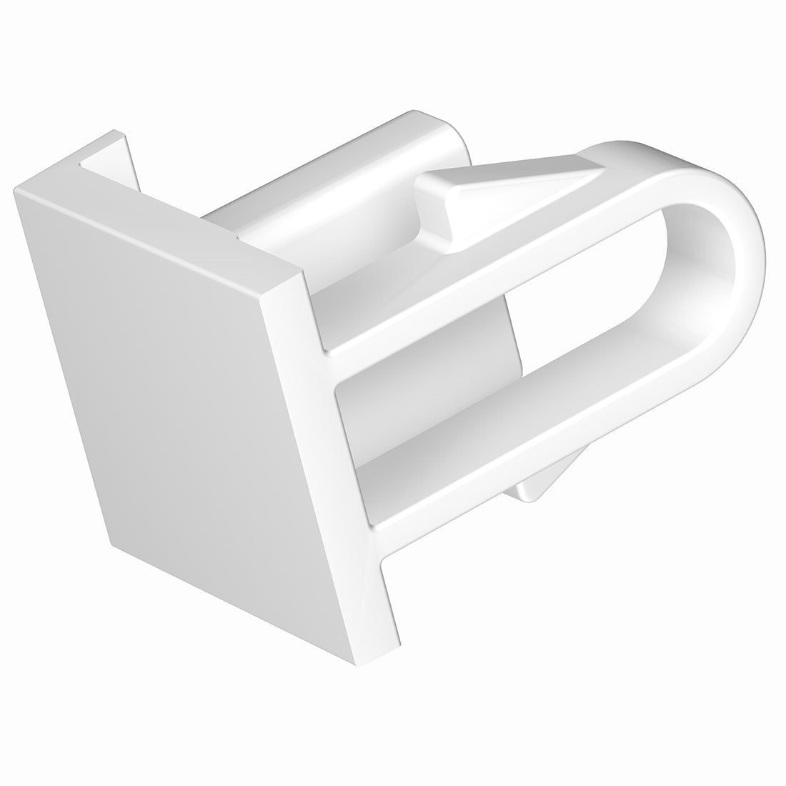 Eindkap wit voor contour rail