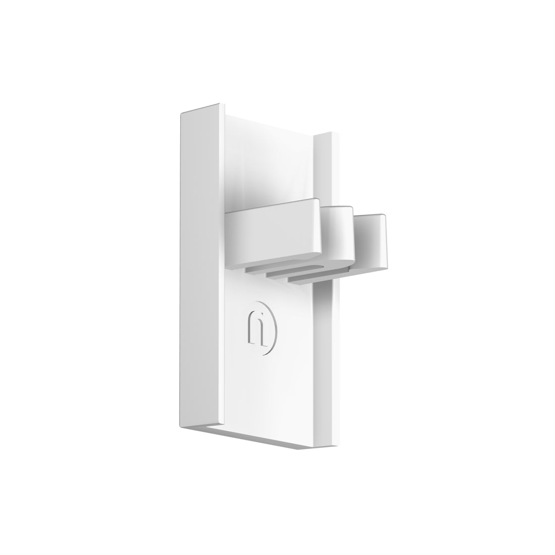 Eindkap voor R20 Rail wit