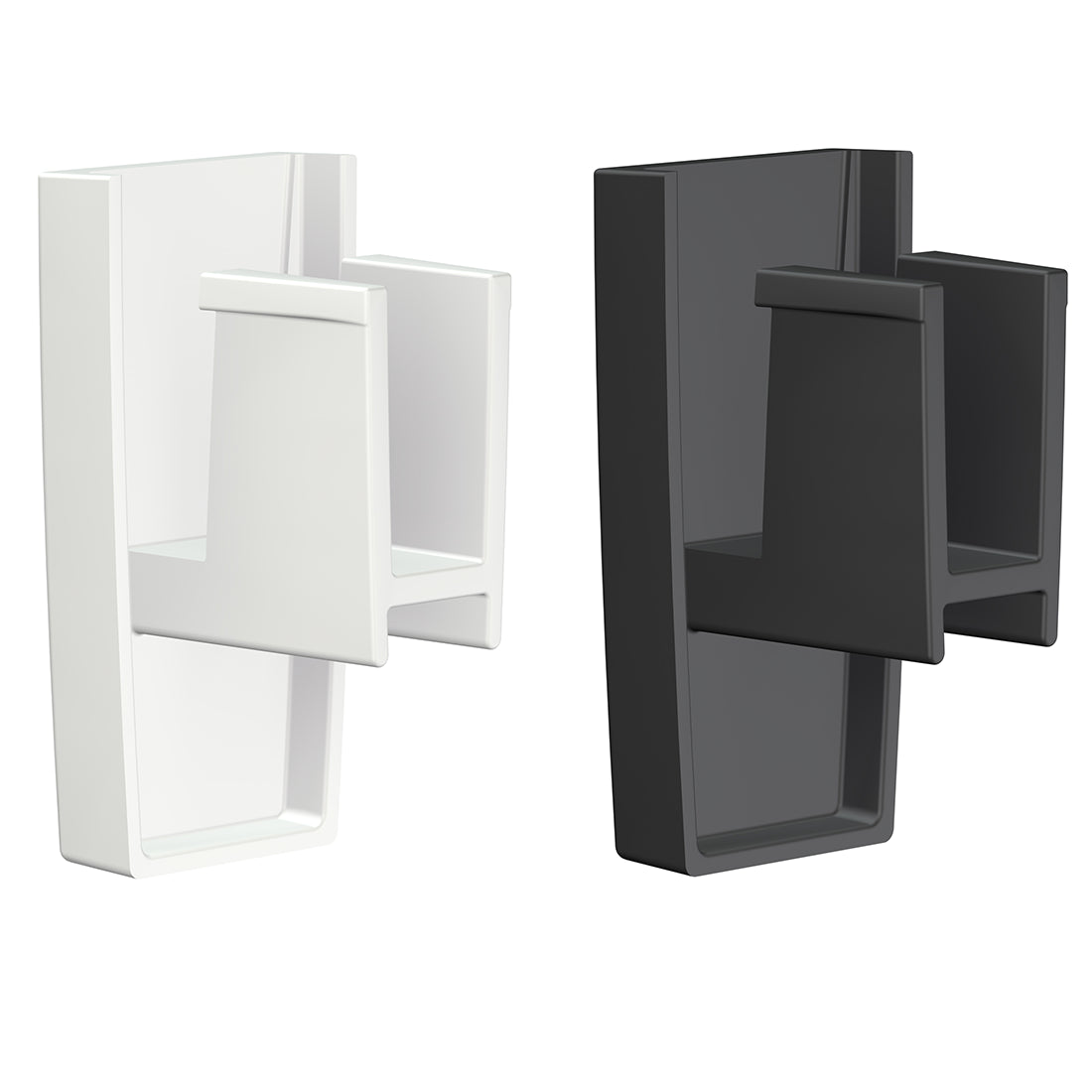 Eindkappen XPO Rail zwart en wit