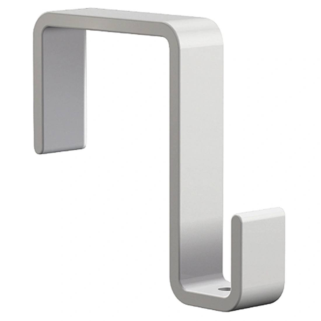 Close up Scheidingswandhaak wit