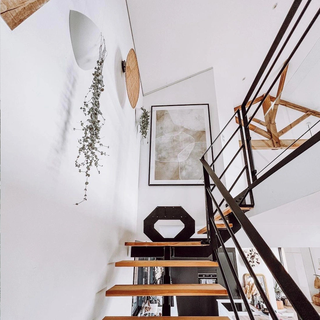 Schuine stopper trap, hal