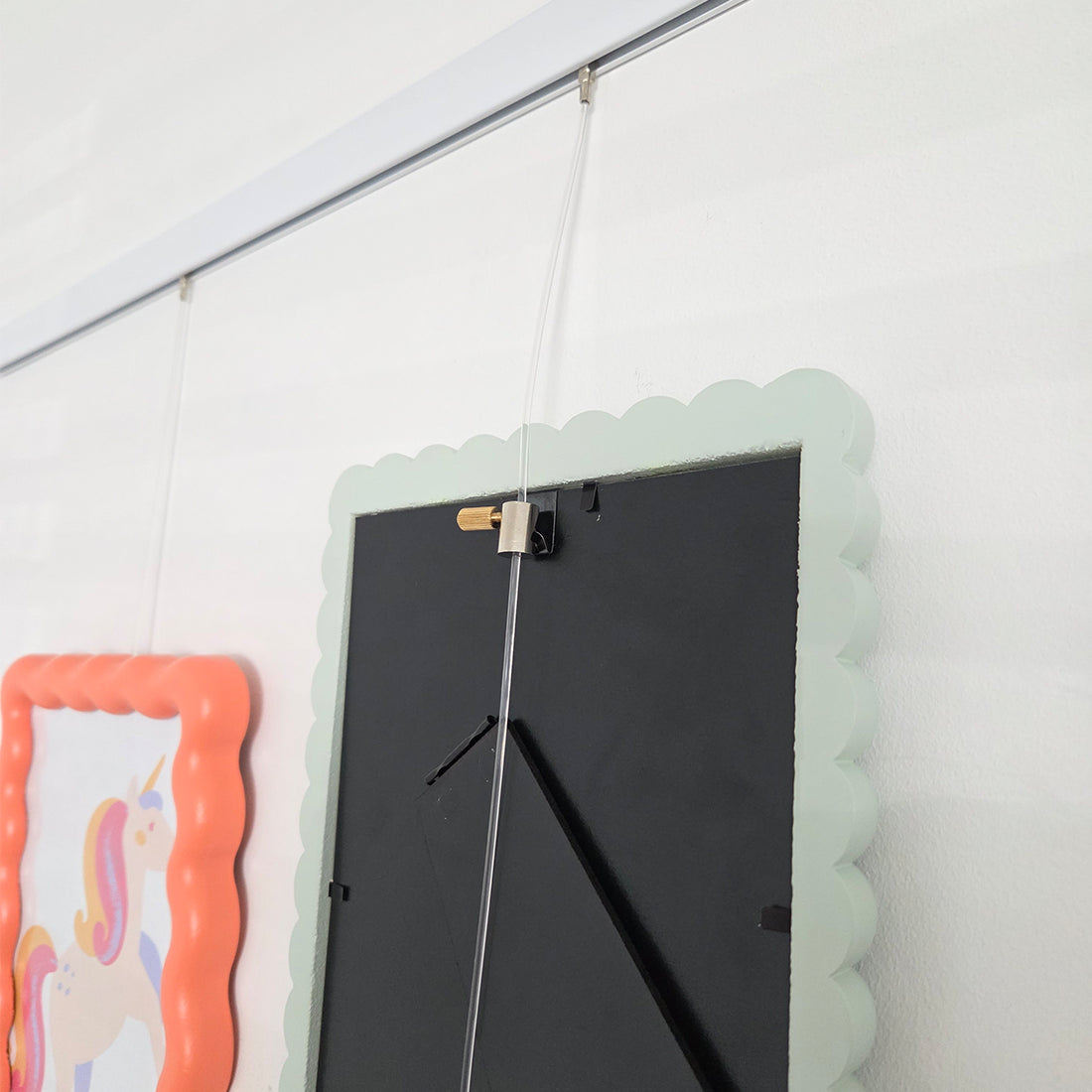 Ophangset 2 mm Twister perlon + Rond Messing haak 5 kg