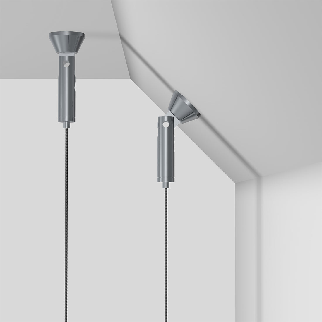 Signalétique mural incliné