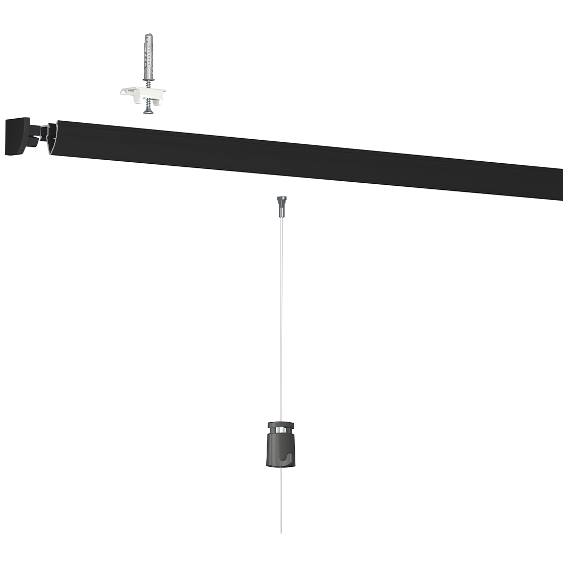 Up Rail zwart detail foto