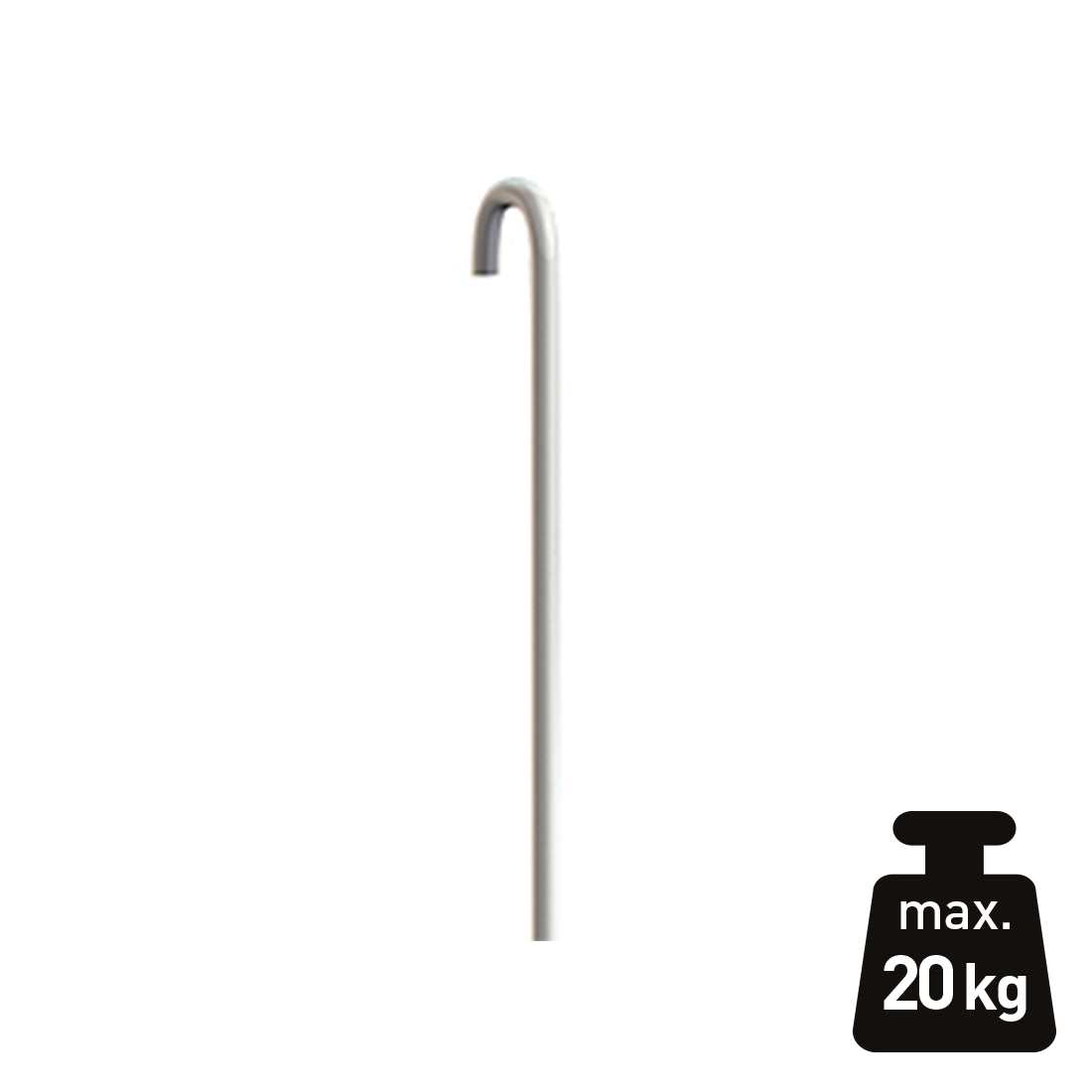 U-Top Stang wit 2 mm