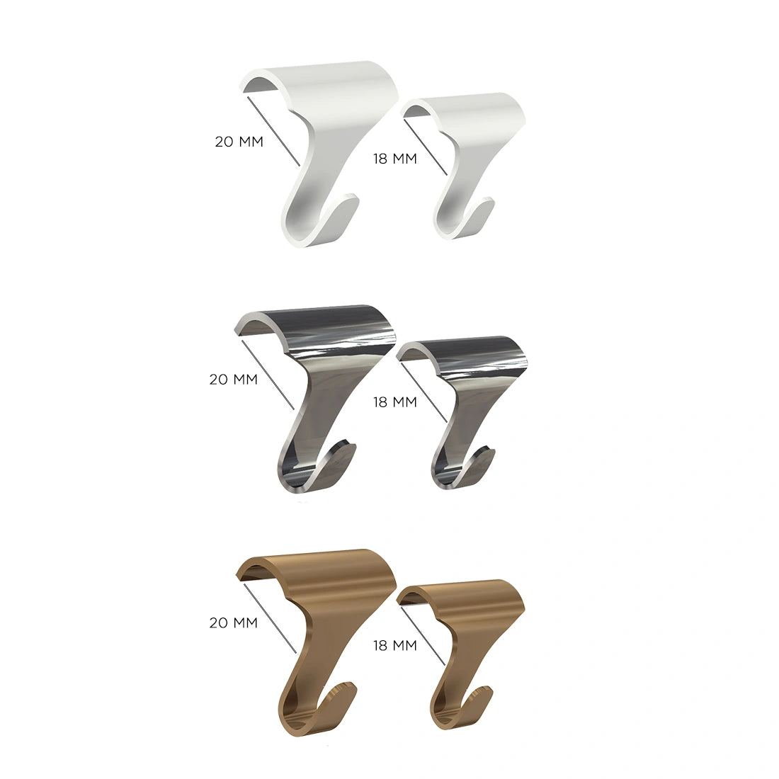 Gallery Haak Set 4 kg / 20 kg – 10 sets