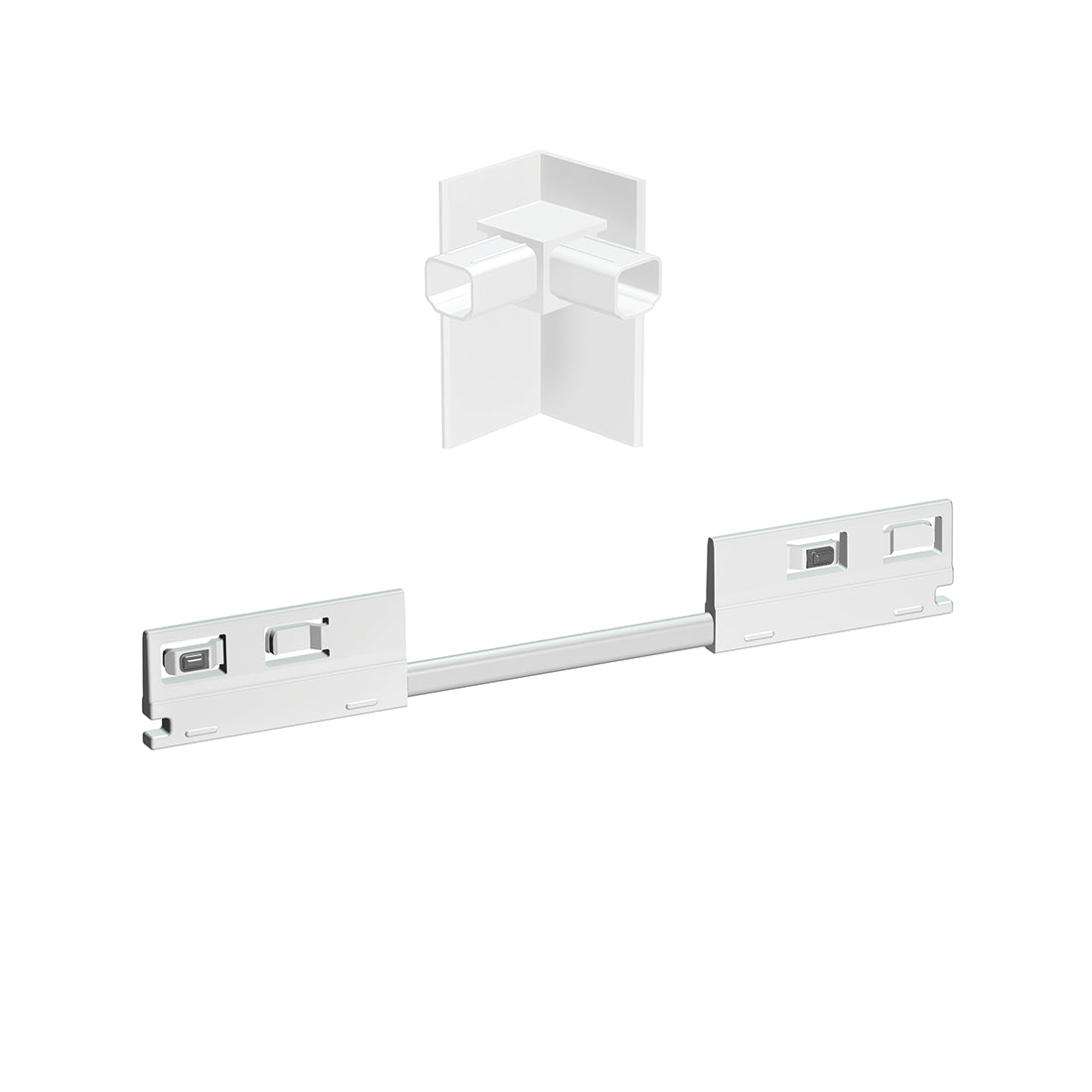 Illume Duo Rail 48V Corner Connector Flex Set