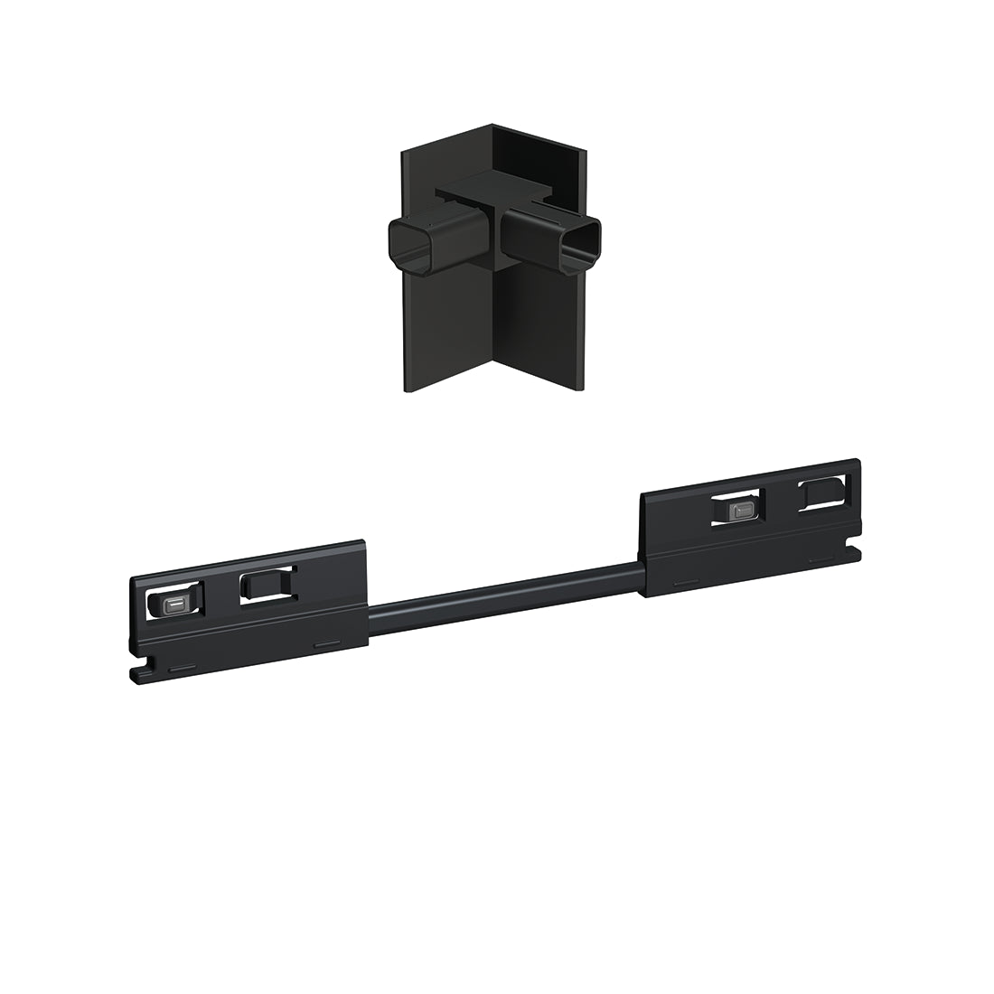 Illume Duo Rail 48V Corner Connector Flex Set