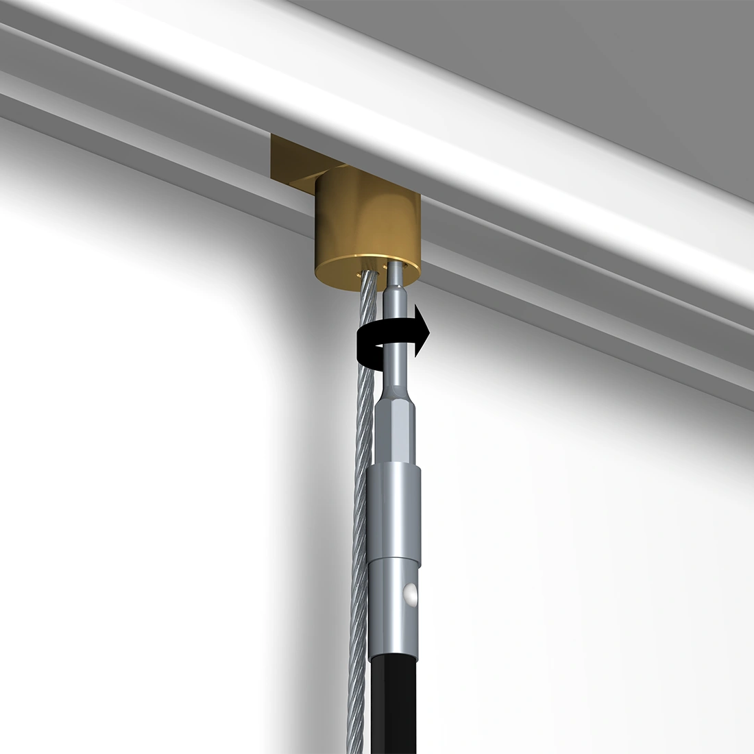 Slide Heavy Duty Track Plafond