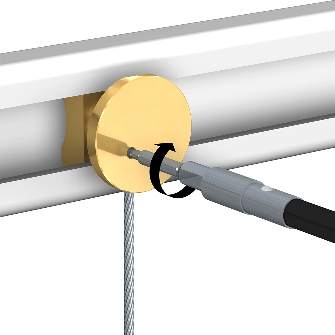 Slide Heavy Duty Track Mur