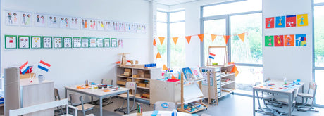 Een etalage voor kindercreaties op scholen
