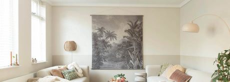 Wandkleed Ophangen zonder boren?