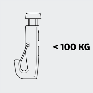 Hooks extra heavy ≤ 100 kg 