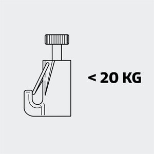 Haken zwaar ≤  20 kg