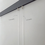 verschil 1 en 2 mm perlon ophangdraden