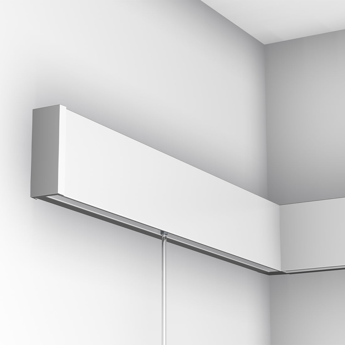 R35 Rail aan muur verlichting uit