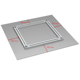 back frame 100 mm van de zijkant monteren