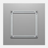 back frame system, achterkant paneel