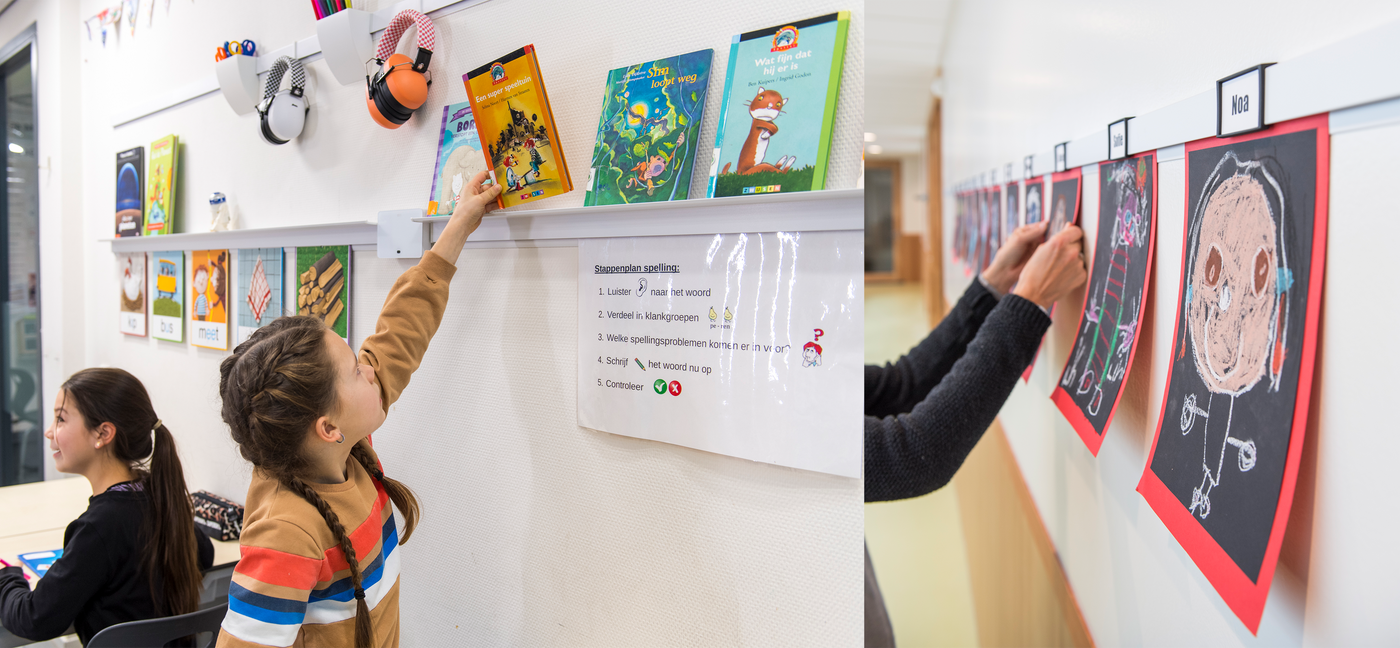 Onderwijs systemen voor in de klas