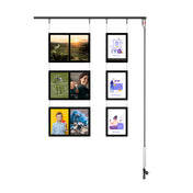 Opstelling Display it LED panelen etalage
