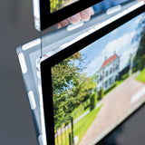 Close up wissel van presentatie led