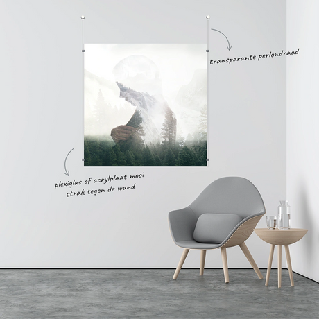 Display It Solo set voor plexiglas