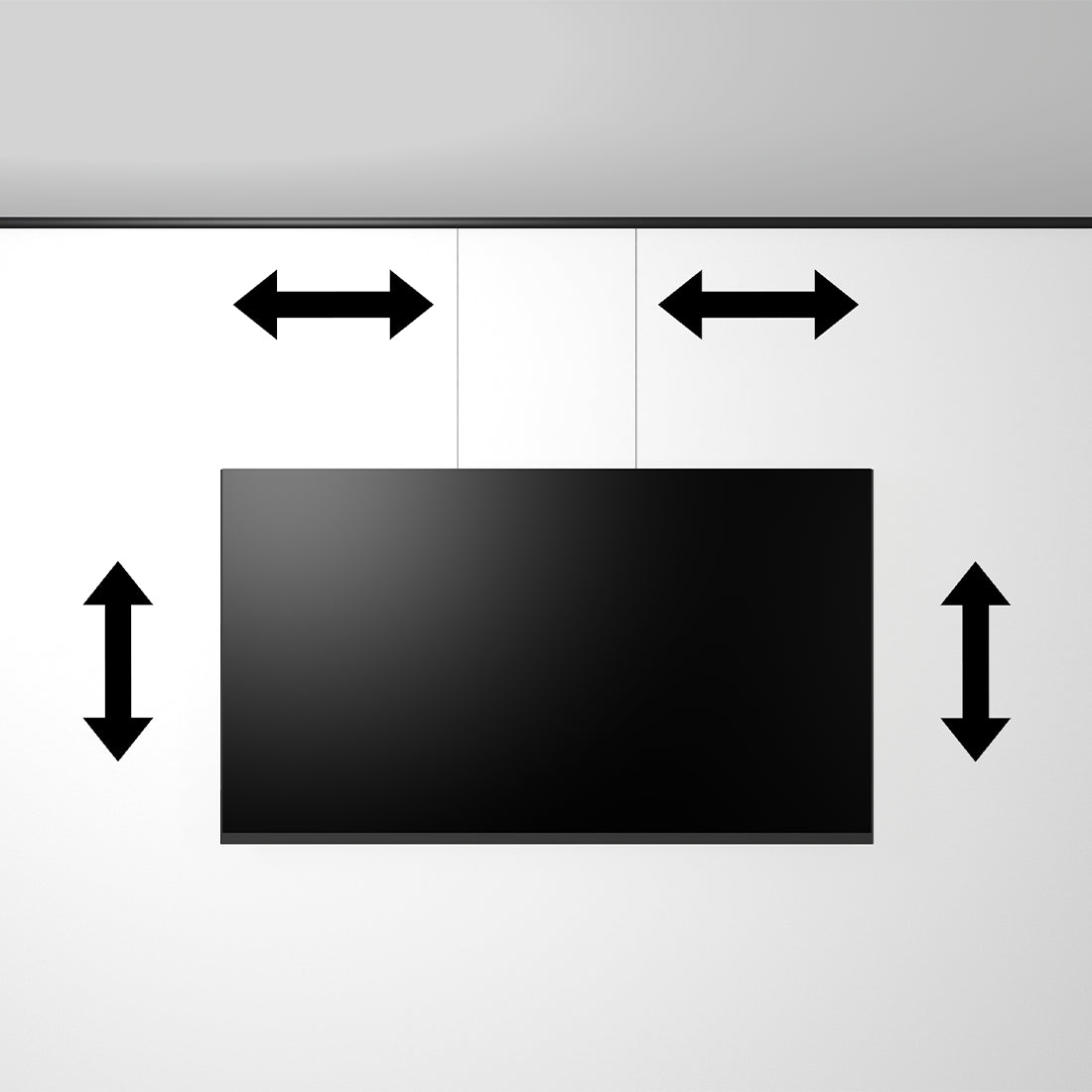 USP tv ophangsysteem verplaatsen