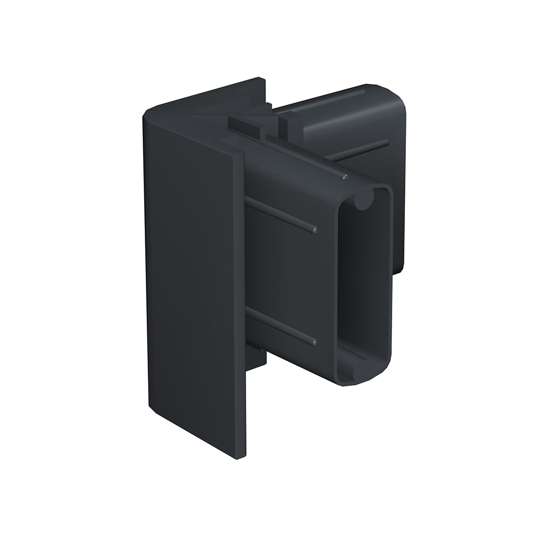 Hoekverbinder Click Rail zwart