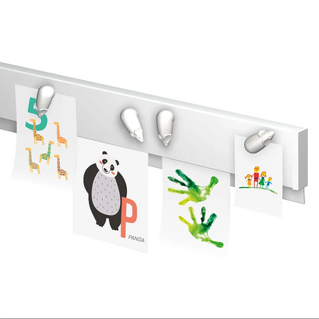 Close up beeld Info Rail magnetisch