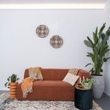 LED schilderij ophangsysteem R35 rode bank