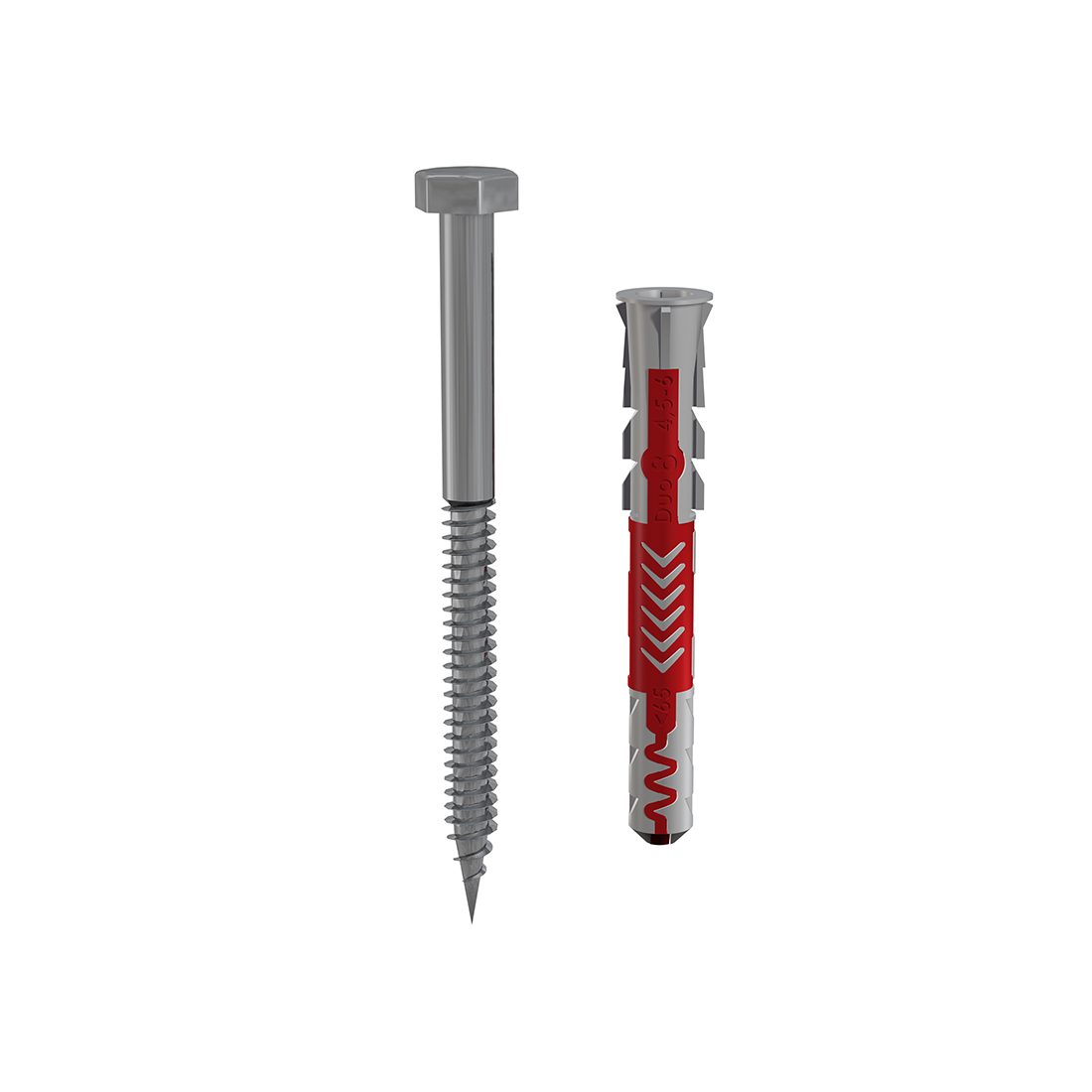 Screw Stainless steel 6x80 mm