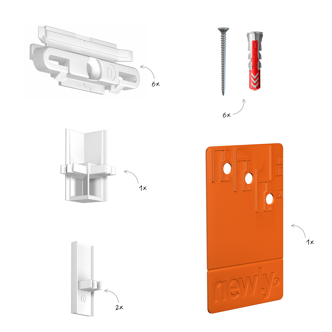 Kit de montaggio R30 Rail