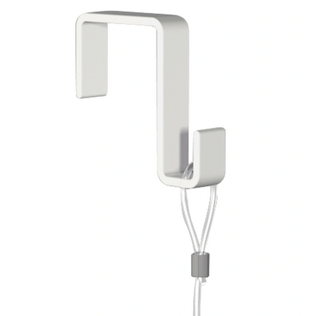 ophangdraad met lus in combinatie met haak