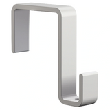 Close up Scheidingswandhaak wit 