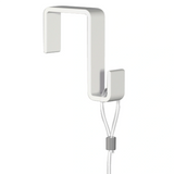 Scheidingswandhaak met draad met oog