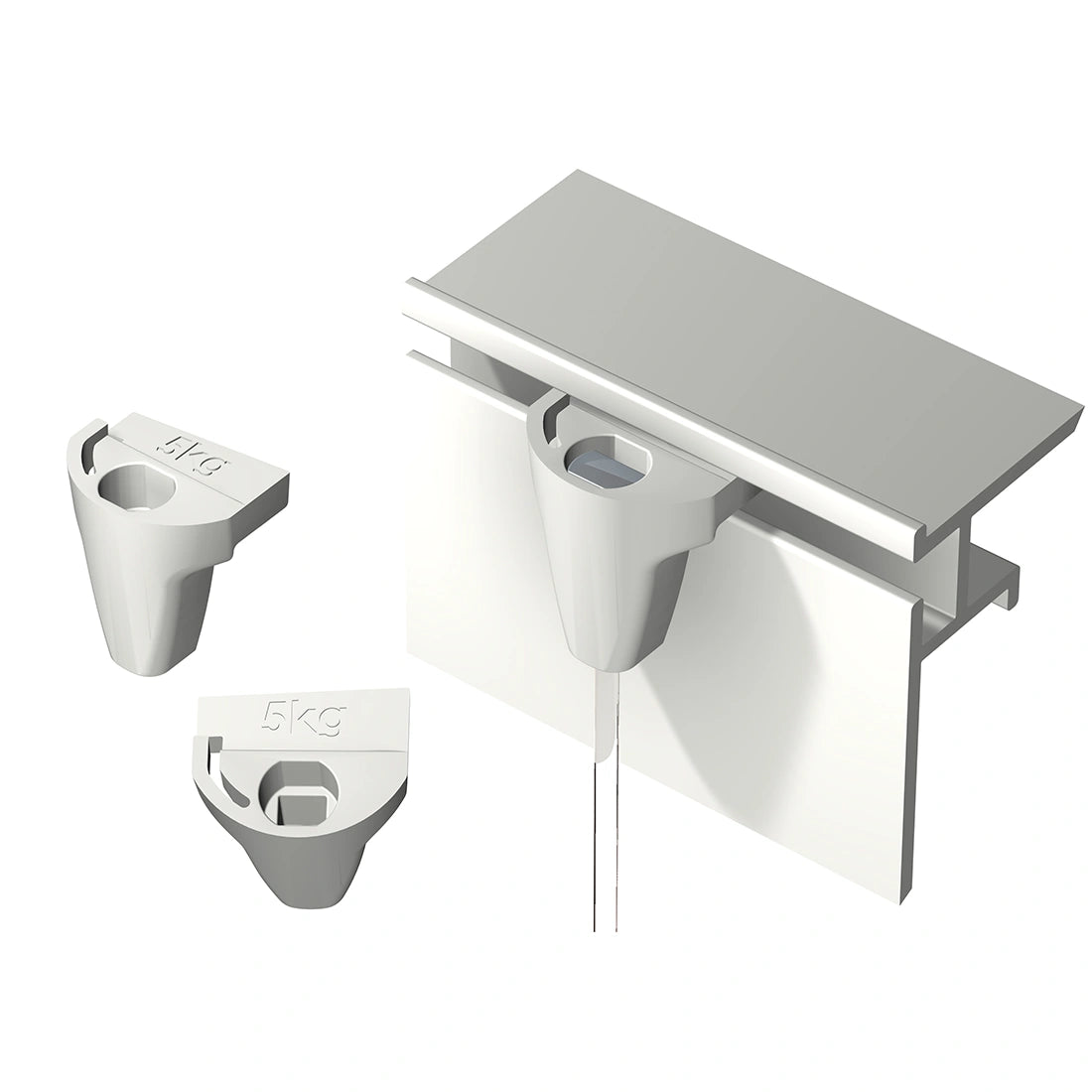 Close up Scheidingswandhaak 5 kg 