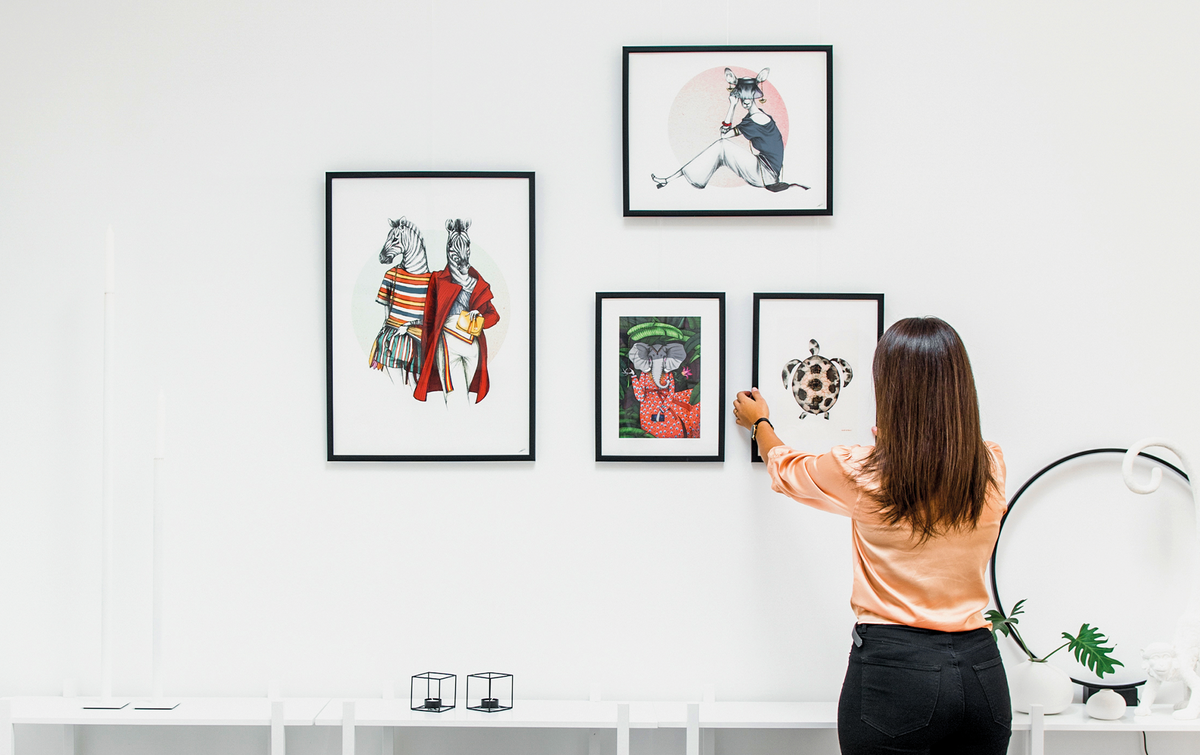 5 tips voor het recht hangen van lijsten