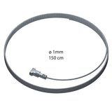 Ophangdraad 1 mm Twister staaldraad 150 cm