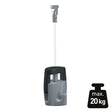 Ophangset H100 haak en perlon twister