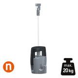 Ophangset 2 mm Twister perlon + H100 haak 20 kg