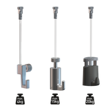 Ophangset draad + haak zelf samenstellen