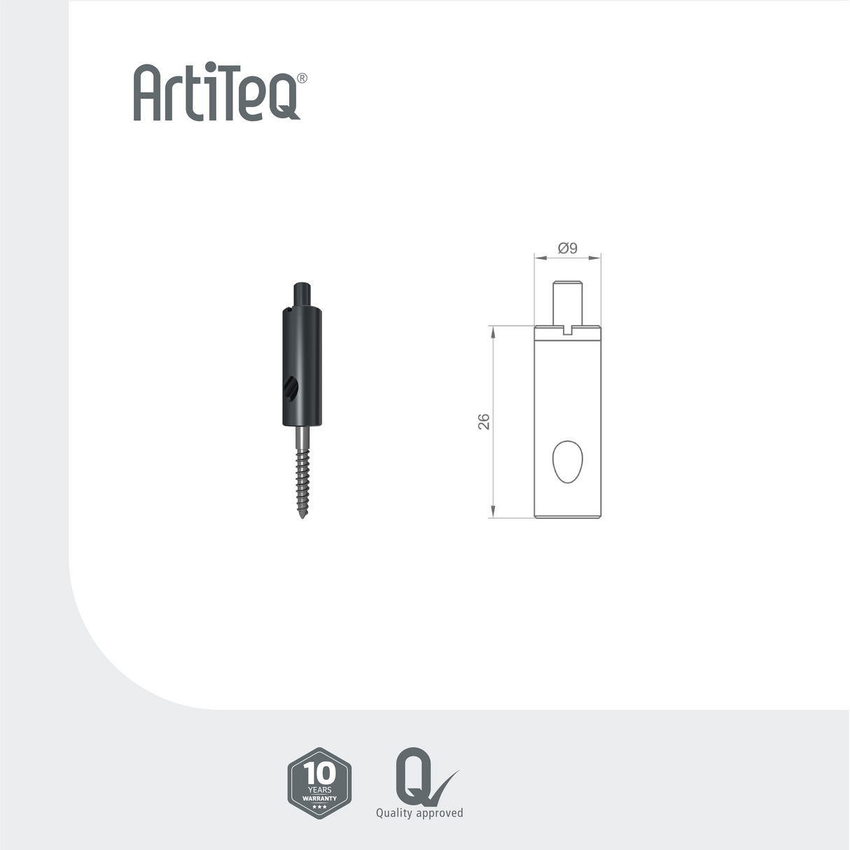 Signing staaldraadhaak zelfklemmend STD01BL