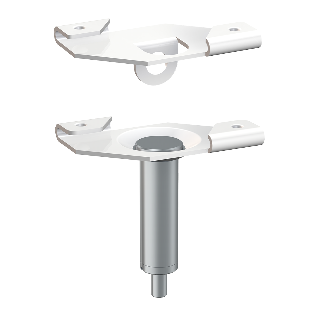 Sign hanging system – recessed ceiling