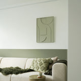 tilt reducer schilderij groen ophangen woonkamer